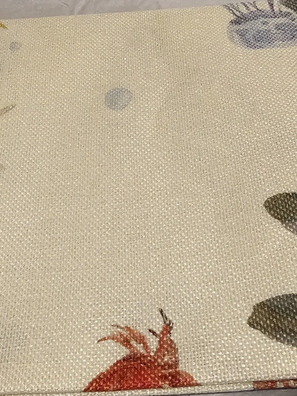 Spring Ocean New Table Runner Faux Linen 72 x 13 inch